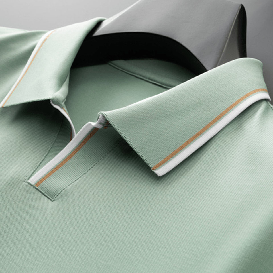 Rasmus - Poloshirt i Silke