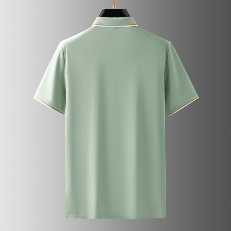 Rasmus - Poloshirt i Silke
