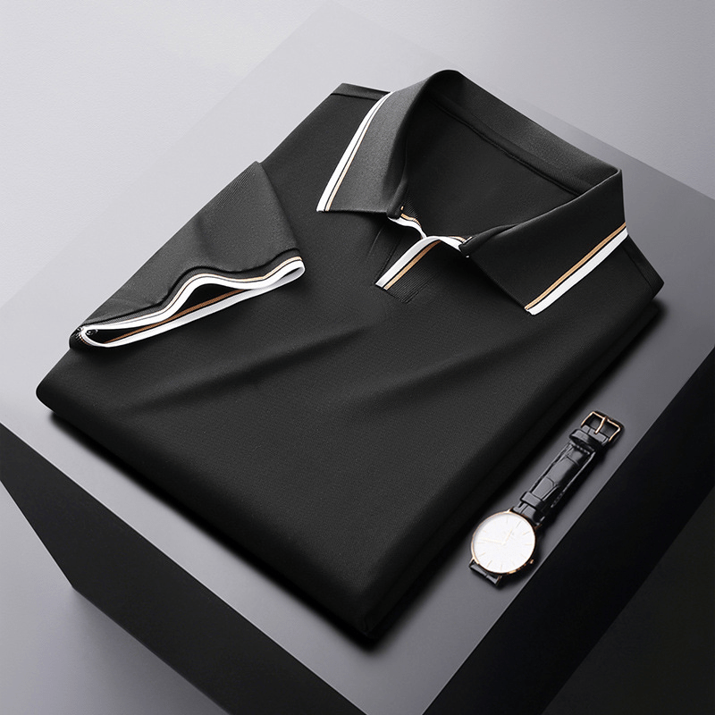 Rasmus - Poloshirt i Silke