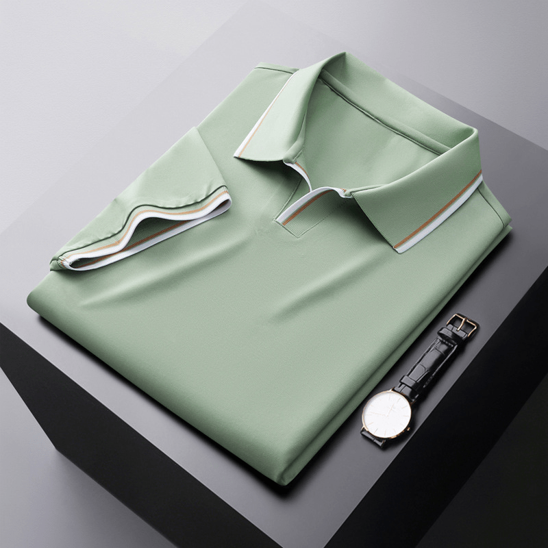 Rasmus - Poloshirt i Silke