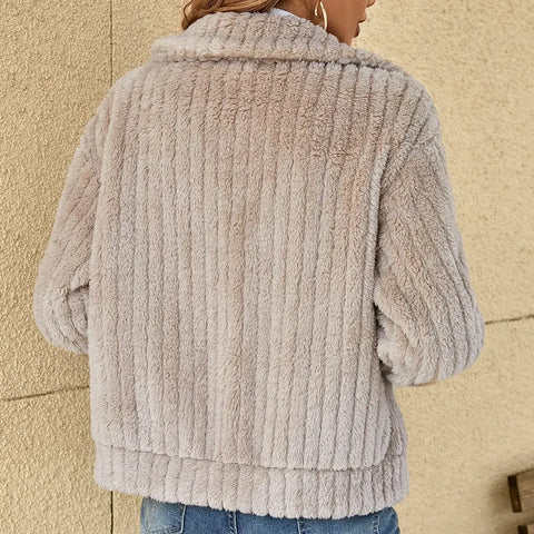 Jasmina | AFSLAPPET STRIKCARDIGAN